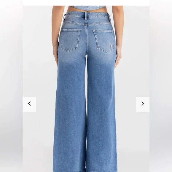 Miss Me Flare Jeans in Classic Blue - Picture 2 of 5